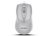 Mouse Sven RX-110 / Optical / Ambidextrous / USB / White