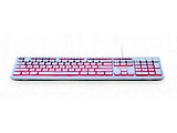 Keyboard Gembird KB-UML3-01 / Multimedia / Silent / 3-color backlight /