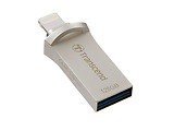 USB Transcend JetDrive Go 500 / 128GB / OTG / Lightning + USB3.1 /