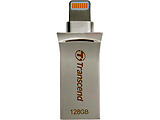 USB Transcend JetDrive Go 500 / 128GB / OTG / Lightning + USB3.1 /