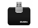 USB 2.0 Hub Sven HB-677 / 4-port / Black