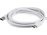 Cable Cablexpert CCP-USB3-AMCM-6 / USB3.0/Type-C / 1.8m White