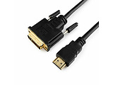 Cable Cablexpert HDMI to DVI / CC-HDMI-DVI-7.5MC / 7.5m /