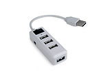 USB 2.0 Hub Gembird UHB-U2P4-21 / 4-port / White