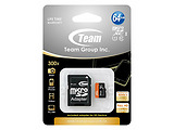 MicroSDXC TeamGroup 64GB / Adapter / TUSDX64GUHS03 /