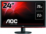 Monitor AOC G2460VQ6 / 24.0" FullHD / 75Hz / 1ms / 250cd / LED80M:1 /