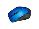 Mouse ASUS WT425 / Wireless / Silent / Optical / 1000-1600 dpi / 6 buttons / Ergonomic / Blue