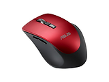 Mouse ASUS WT425 / Wireless / Silent / Optical / 1000-1600 dpi / 6 buttons / Ergonomic / Red