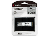 M.2 SSD Kingston KC2000 / 500GB / NVMe / 3D NAND TLC / SKC2000M8/500G /