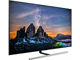 SMART TV Samsung QE55Q80RAUXUA / 55" QLED Flat 4K UHD Premium / Direct Full Array 8x / PQI 3800Hz / Tizen 5.0 OS / Speakers 40W / Smart remote control TM1950C / VESA / Silver