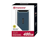 Transcend ESD350C / 480GB / M.2 External SSD / TS480GESD350C /