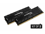 KIT RAM Kingston HyperX Predator HX436C17PB4K2/16 / 2x 8GB / DDR4-3600 / PC28800 / CL17 / 1.35V / Heat spreader / Black