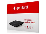Cooling Pad Gembird NBS-1F15-03 / Black