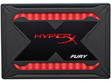 2.5" SSD Kingston HyperX FURY RGB / 960GB / SATAIII / 7mm / Controller Marvell 88SS1074 / 3D NAND TLC / SHFR200/960G /