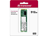 M.2 SSD Transcend 220S / 512GB / NVMe / SM2262 / 3DTLC / TS512GMTE220S /
