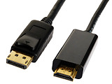 Cable Brackton DPH-SKB-0200.B / DP-HDMI / 2m / Black