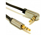 Cable Gembird CCAP-444L-6 / 3.5mm jack - 3.5mm jack / 90 degrees / 1.8m /