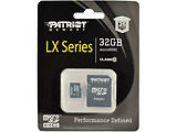 Patriot LX Series Professional MicroSDXC 32GB PSF32GMCSDHC10