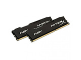 KIT RAM Kingston HyperX FURY HX432C18FBK2/8 / 2x4GB / DDR4 / 3200 / PC25600 / CL18 / 1.2V / Intel XMP Ready / Black