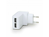 Gembird Energenie EG-U2C2A-02 Universal USB Charger / White