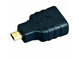 Gembird A-HDMI-FD Adapter HDMI female to Micro-HDMI male / Black