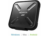 ADATA SD700 Portable SSD 1.0TB USB3.1/Type-C / Black