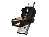 ADATA USB-C OTG READER USB3.1/Type-C for microSD Black