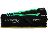 KIT RAM Kingston HyperX FURY RGB HX432C16FB3AK2/32 / 2x16Gb / DDR4 / 3200 / CL16 / 1.2V /