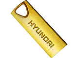 Hyundai Bravo Deluxe Metal casing 16GB USB2.0 U2BK/16GA / Gold