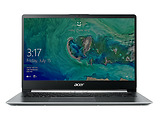 Laptop Acer Swift 1 / 14.0" IPS FullHD / Pentium Silver N5000 / 8Gb DDR4 / 256Gb SSD / Linux / SF114-32 / Silver