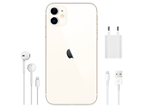 Apple iPhone 11 / 6.1" IPS 1792x828 / A13 Bionic / 4Gb / 128Gb / 3110mAh / White