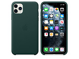 Apple Original iPhone 11 Pro Max Leather Case / Green