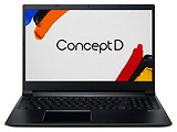 ACER ConceptD 3 Pro / 15.6" FullHD IPS / i7-9750H / 16GB DDR4 / 256GB NVMe + 1.0TB HDD / NVIDIA Quadro T1000 4GB GDDR5 / Windows 10 PRO / CN315-71P-7673 / NX.C50EU.00A / Black