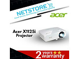 Acer X1125i DLP 3D SVGA / MR.JRA11.001 / White