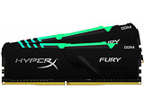Kingston HyperX FURY RGB HX437C19FB3AK2/32 / 2*16GB DDR4 3733 /
