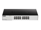 D-link DGS-1016C/B1A L2 Unmanaged Switch with 16 ports / Black