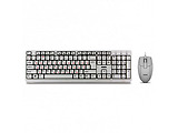 KIT Sven KB-S330C / Keyboard & Mouse / Splash proof / White
