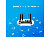TP-LINK Archer AX10 Wi-Fi 6 Wireless Gigabit Router / Black