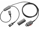 Cable Plantronics Y Adapter Trainer KIT / 27019-01 / Black