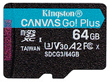 Kingston Canvas Cangas Go Plus SDCG3/64GB microSD 64GB