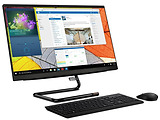 Lenovo IdeaCentre A340-24ICK / 23.8" FullHD WVA / Pentium Gold G5420T / 8GB DDR4 / 256GB SSD / No OS / Black
