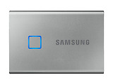 Samsung Portable SSD T7 Touch / 500GB Type-C / MU-PC500 / Silver