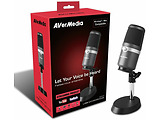 AVerMedia USB Microphone - AM310 / Black