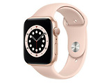 Apple Watch Series 6 GPS 44mm Gold Aluminum Case with Pink Sand Sport Band / Pink