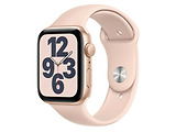 Apple Watch SE 44mm Gold Aluminum Case with Pink Sand Sport Band / Pink
