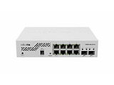 MikroTik Cloud Smart Switch CSS610-8G-2S+IN / White