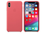 Apple Original iPhone XS Max Leather Case / Pink
