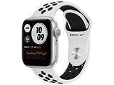 Apple Watch Nike Series 6 GPS 40mm Silver Aluminium Case with Black Nike Sport Band / Silver