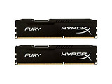 Kingston HyperX FURY HX318C10FBK2/8 / 2*4GB DDR3 1866 / Black