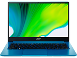ACER Swift 3 SF314-59-58N2 / 14.0" IPS FullHD / Intel Core i5-1135G7 / 8GB LPDDR4 / 256GB NVMe / Intel Iris Xe Graphics / No OS / NX.A0PEU.009 / Blue